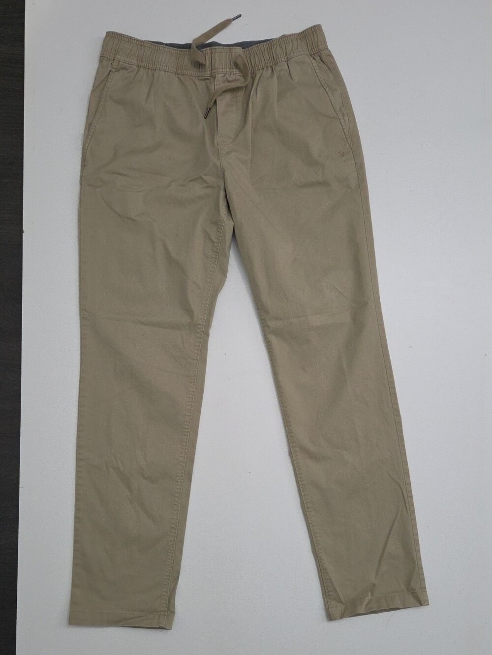 Roots Men's Tan Drawstring Chinos – Size L